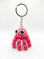 Octo Key — Porta-Chaves Polvo Articulado | Tentáculos Flexíveis