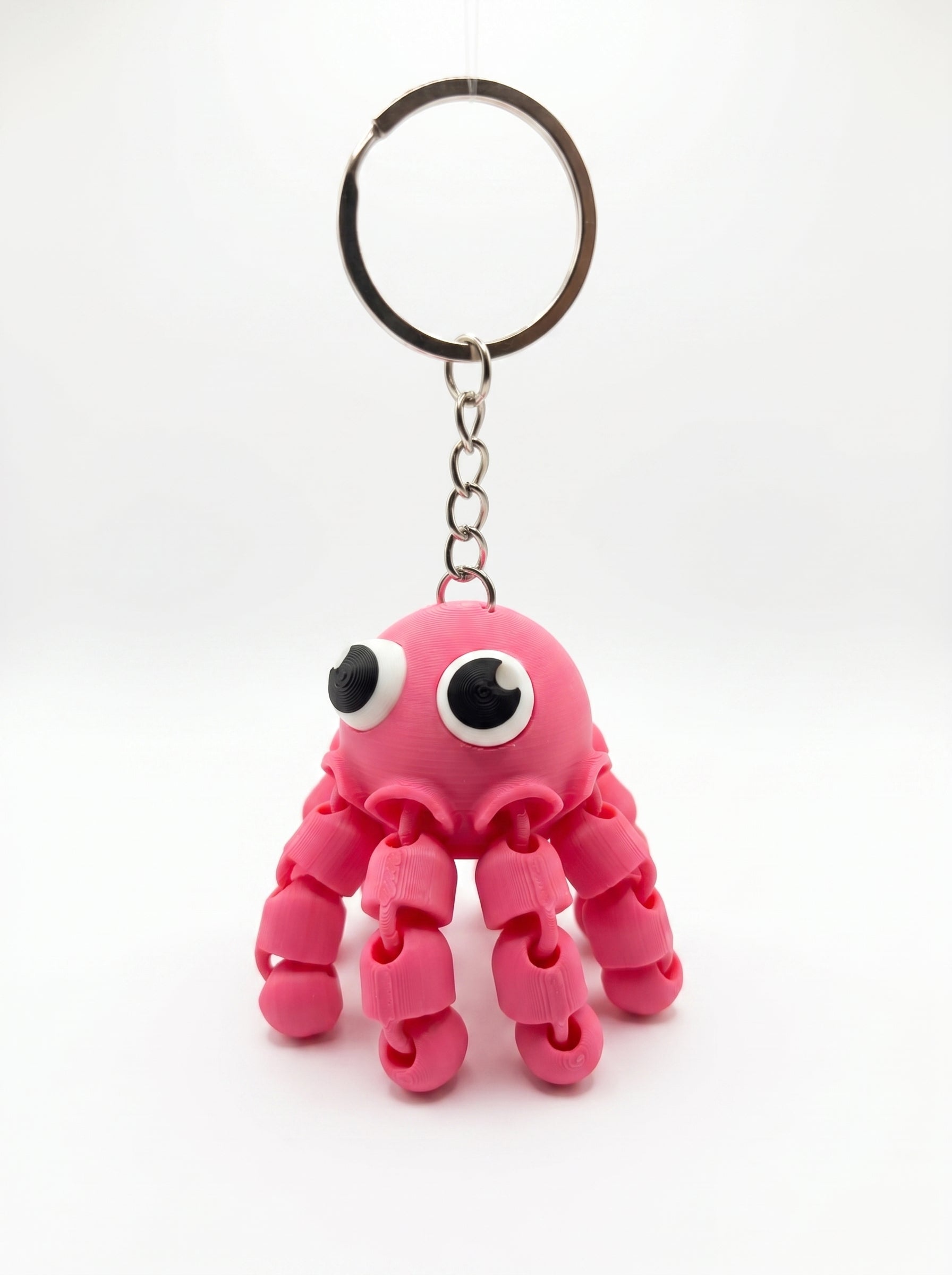 Octo Key — Porta-Chaves Polvo Articulado | Tentáculos Flexíveis