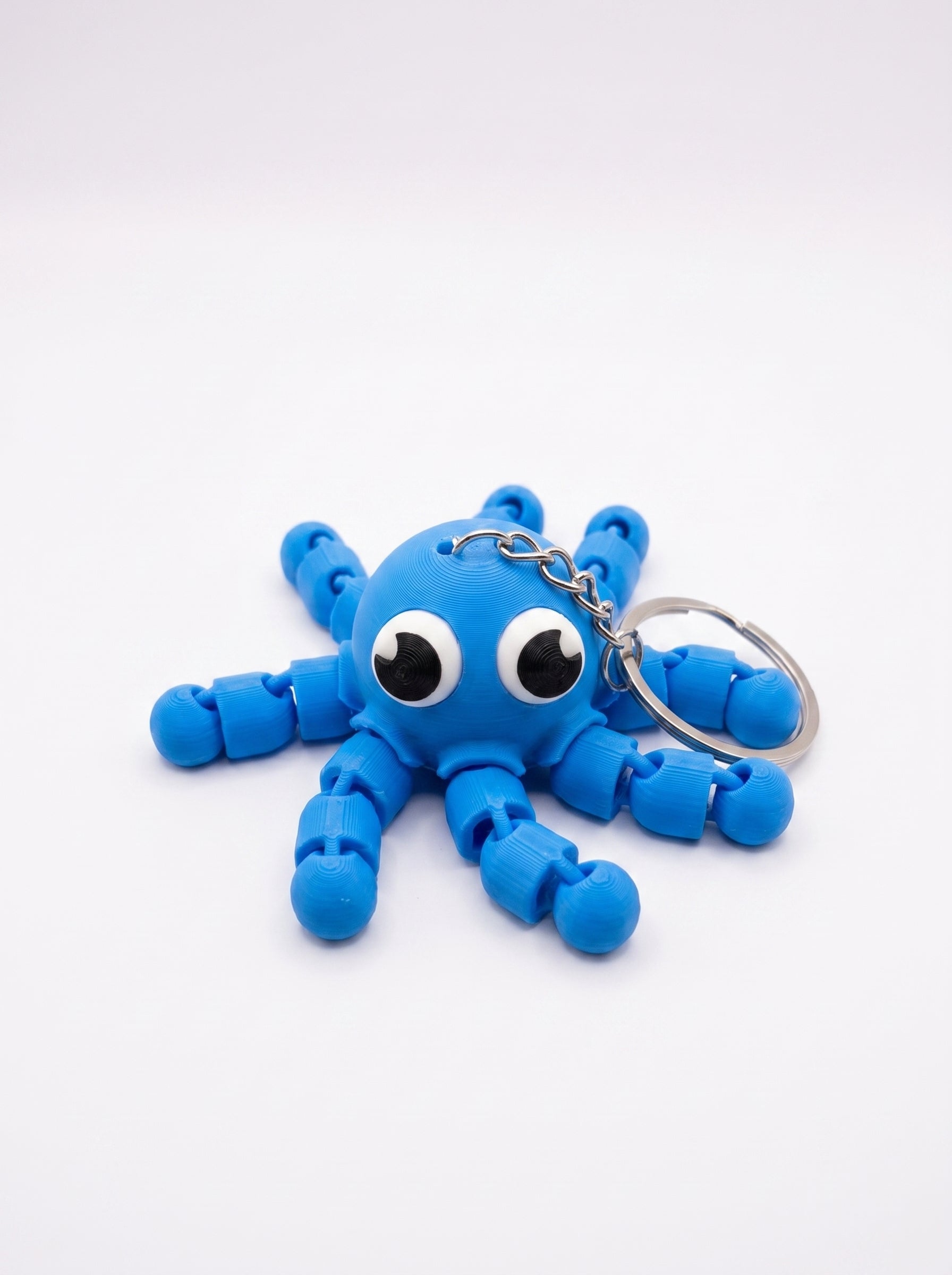 Octo Key — Porta-Chaves Polvo Articulado | Tentáculos Flexíveis