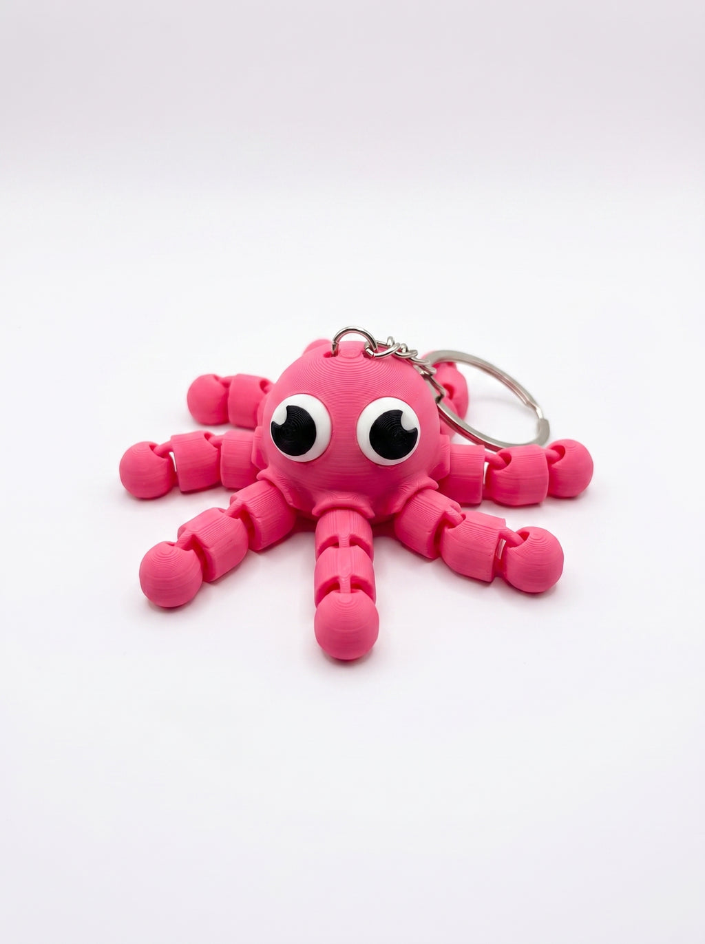 Octo Key — Porta-Chaves Polvo Articulado | Tentáculos Flexíveis