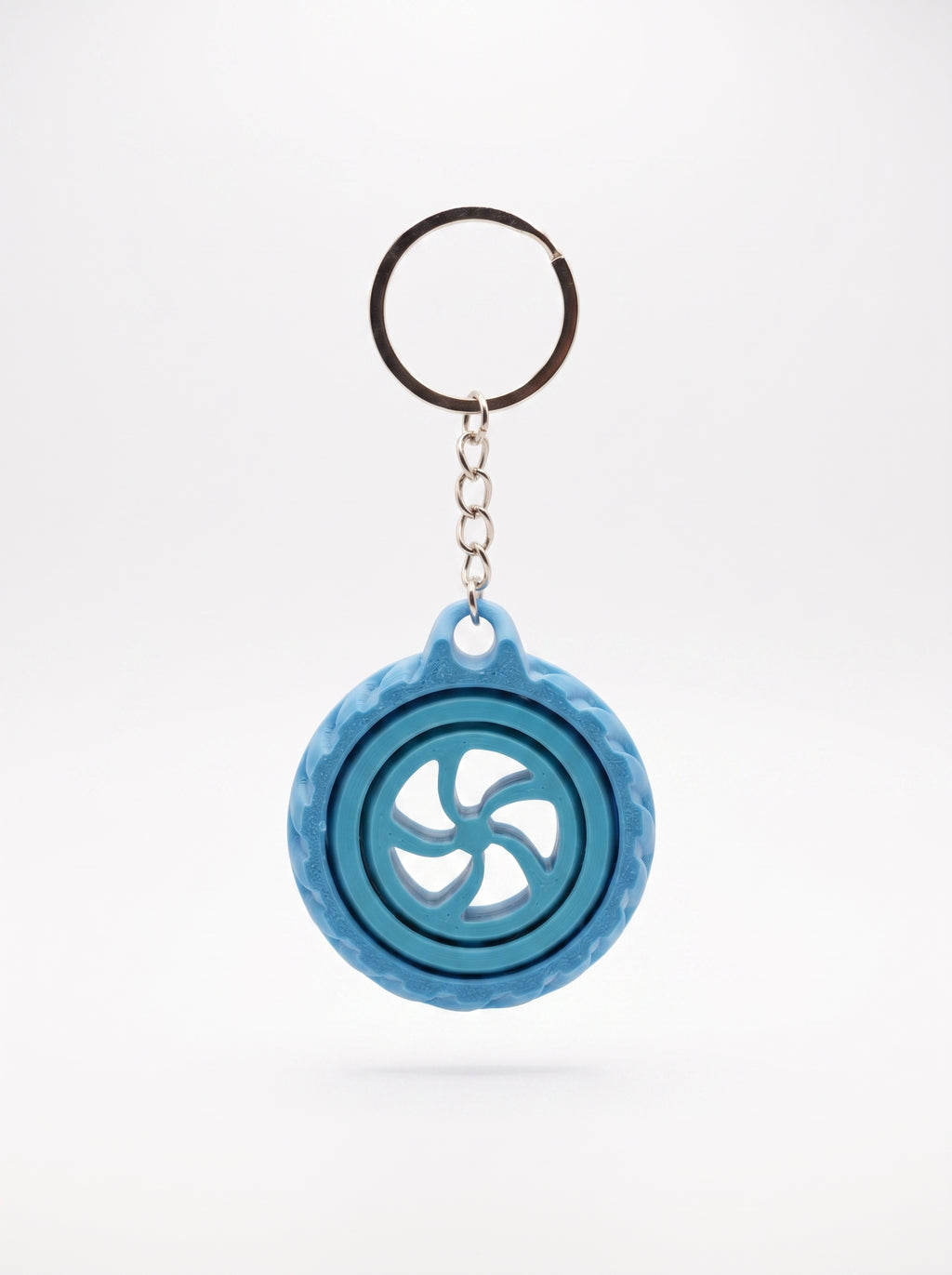 Gyro Key — Porta-Chaves Giroscópio Spinner | Roda nas Tuas Mãos