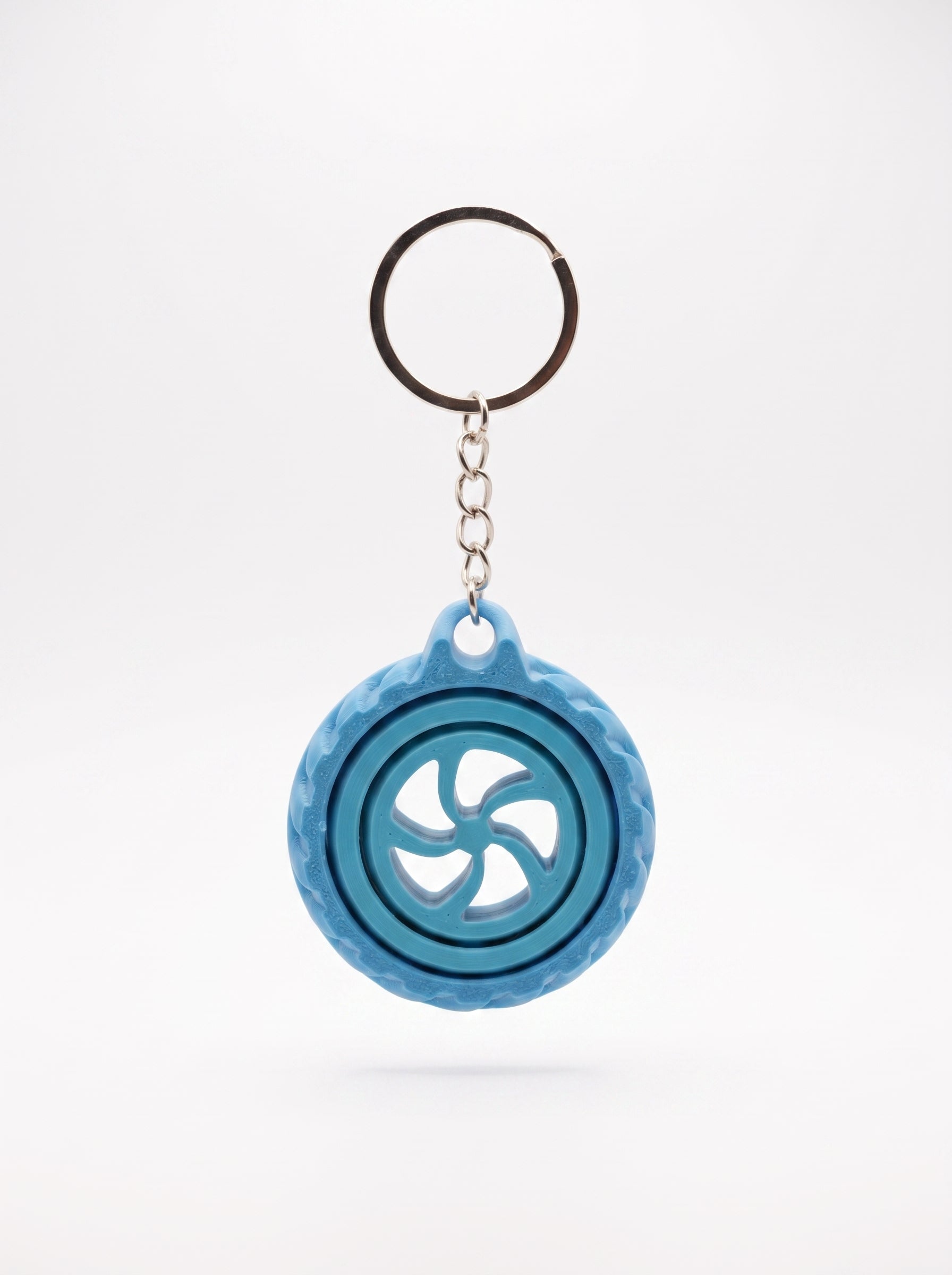 Gyro Key — Porta-Chaves Giroscópio Spinner | Roda nas Tuas Mãos