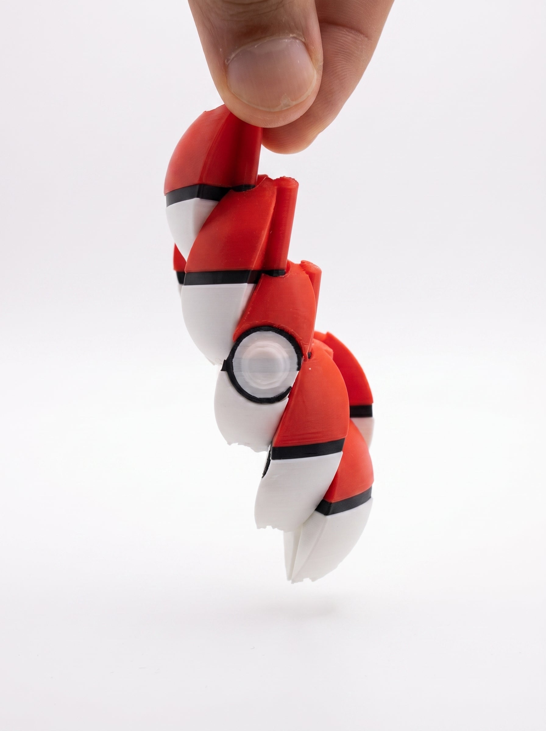 Pokébola Articulada — Dobra e Flex | Versão Normal e Mini