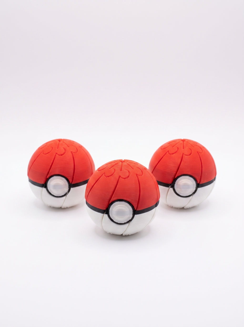 Pokébola Articulada — Dobra e Flex | Versão Normal e Mini