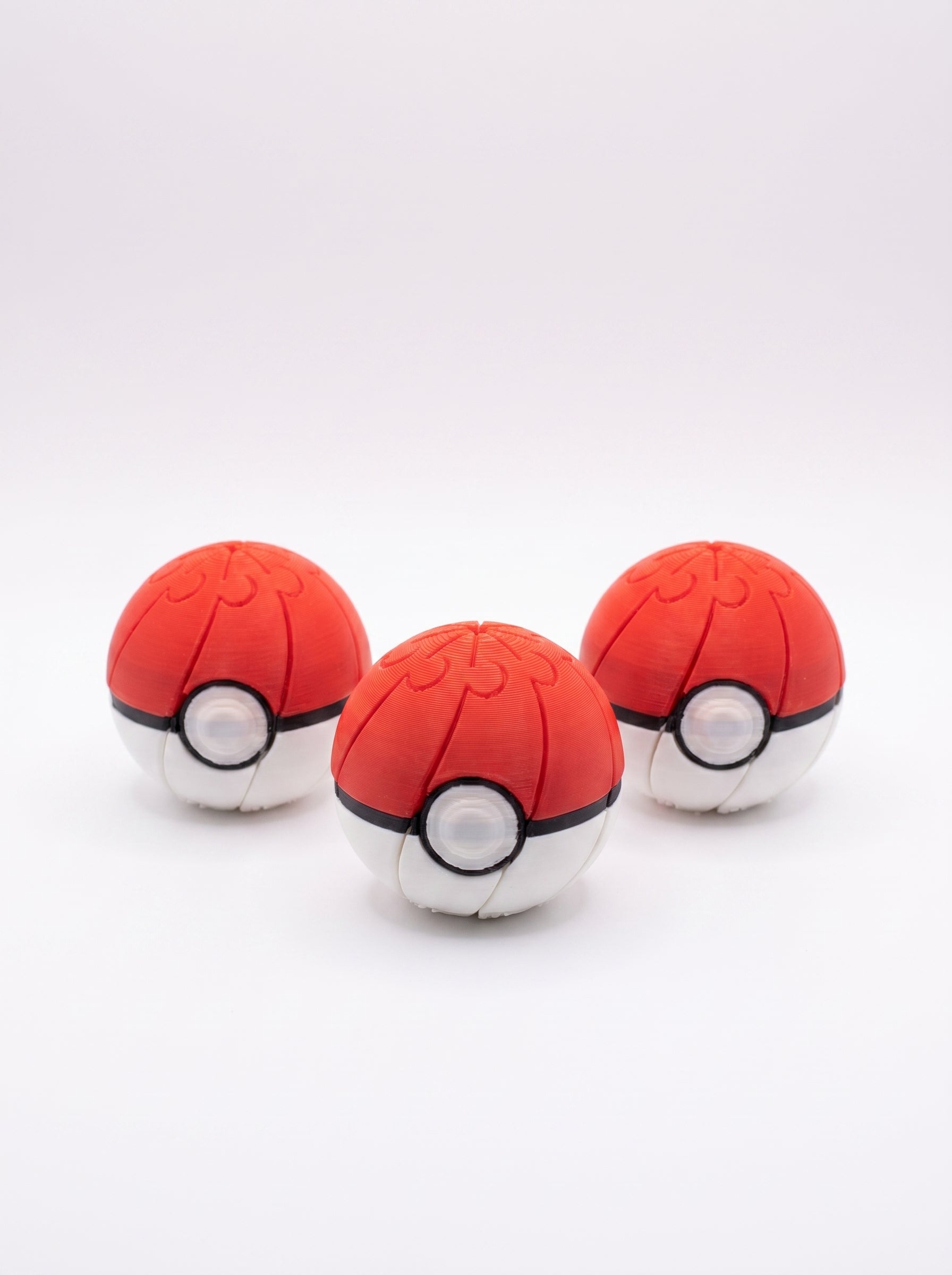 Pokébola Articulada — Dobra e Flex | Versão Normal e Mini